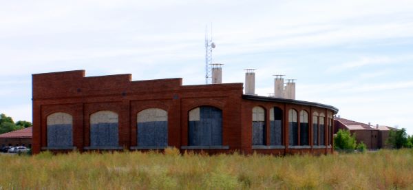 Union Pacific Roundhouse in Hugo Union Pacific Roundhouse in Hugo